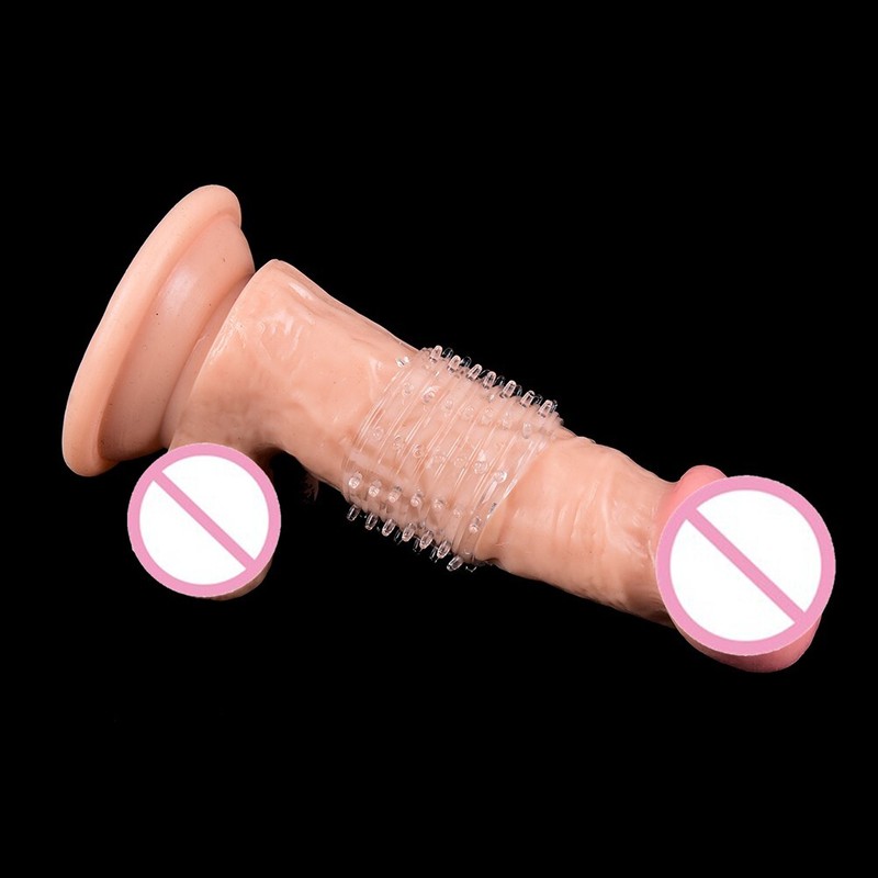 6PCS STAY HARD Cock Sleeve Kit Couple Male Erection Extender Penis-Ring Sex-Toy gallery