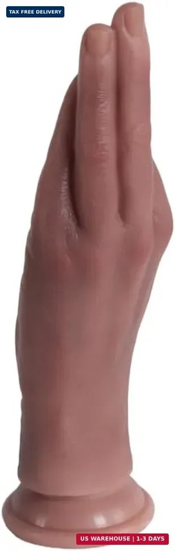 Big, Thick Hand & Fist Dildo for Beginner, Silicone, Extra Large, XL, Wide, Gian
