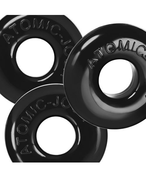 Oxballs Ringer Max 3 Pack Cockrings – Black