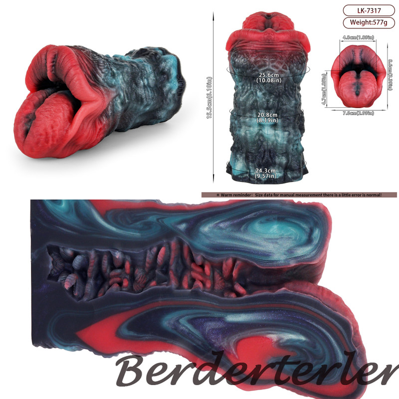 Fantasy Male Masturbator Mouth Stroker Pocket Pussy Sex Toy for Men Masturbation gallery