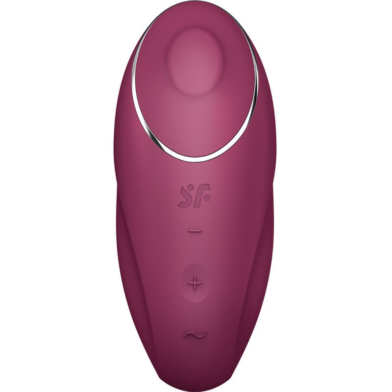 Satisfyer Tap & Climax 1 – Red Countertop Vibrator with Touch Function