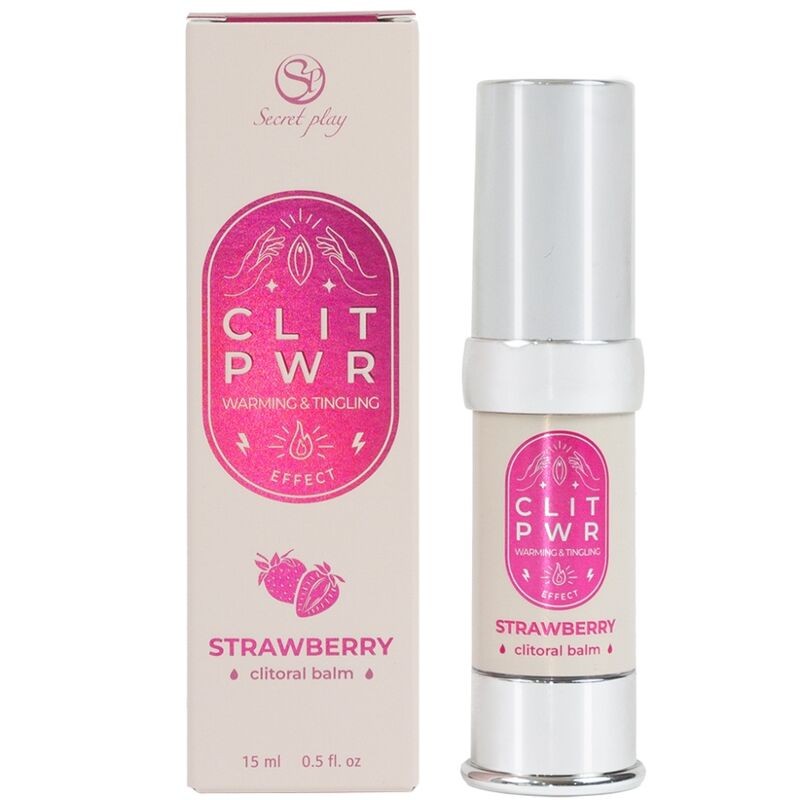 Secret Play – Clitoris Balm Strawberry Clit PWR