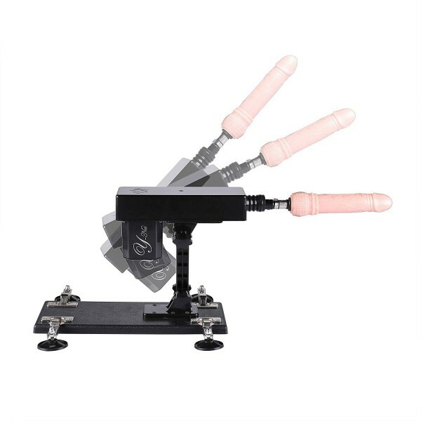 Female Masturbation Sex Machine Gun with 2PCS Big Dildo Accessories for Women gallery
