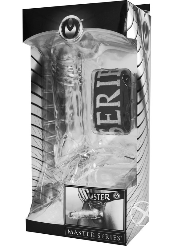 Master Series Grand Mamba XL Style Cock Sheath – Silver