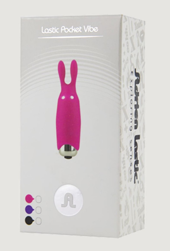 Lastic Pocket Vibe Powerful Pocket Robbit Vibrator Pink
