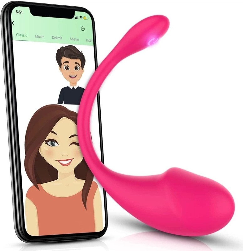 Wireless APP Remote Vibrator Control Bullet Egg G-Spot Dildo Sex Toys For Women
