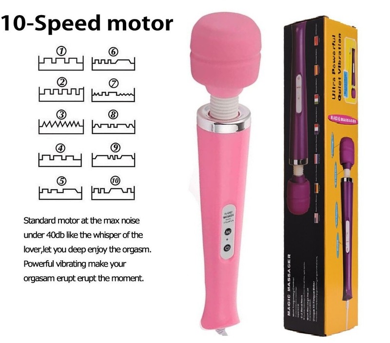 Sex-toys for Couple Kit Vibrator Wand Handheld Massage Full Body Massager