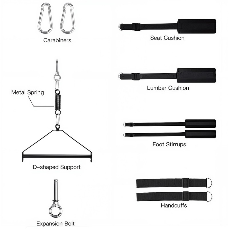 BDSM 360 Spinning Sex Swings Swivel Couples Position Aid Adult Sex Toys Sexswing gallery