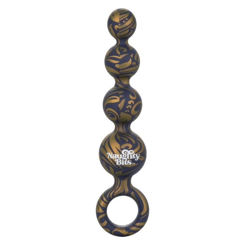 Cal Exotics Naughty Bits Butt Balls Silicone Booty Beads - Anal Beads gallery