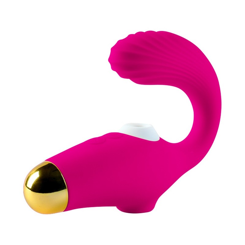 Little fox Shape toy Sucking Vibrator with 10 Vibration Modes For Woman Couple
