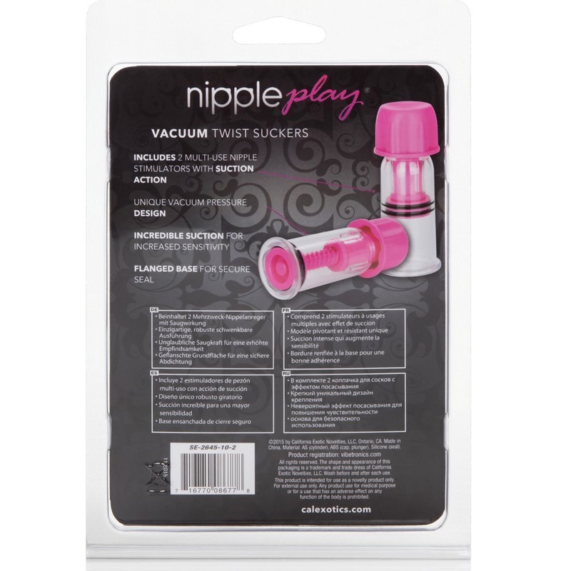 Couple Lover Fetish Breast Nipple Play Sex Toy Vacuum Twist Nipple Sucker Pump gallery