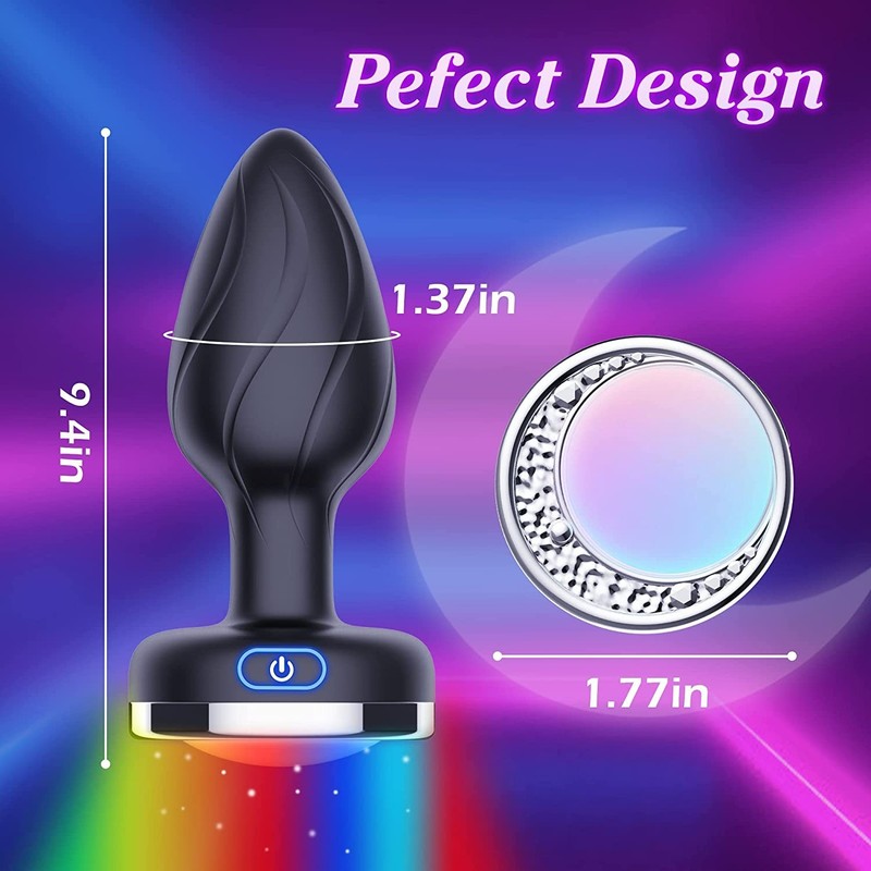 Anal Butt Plug Vibrator G-spot Male Prostate Massager Sex Toys for Women Men gallery