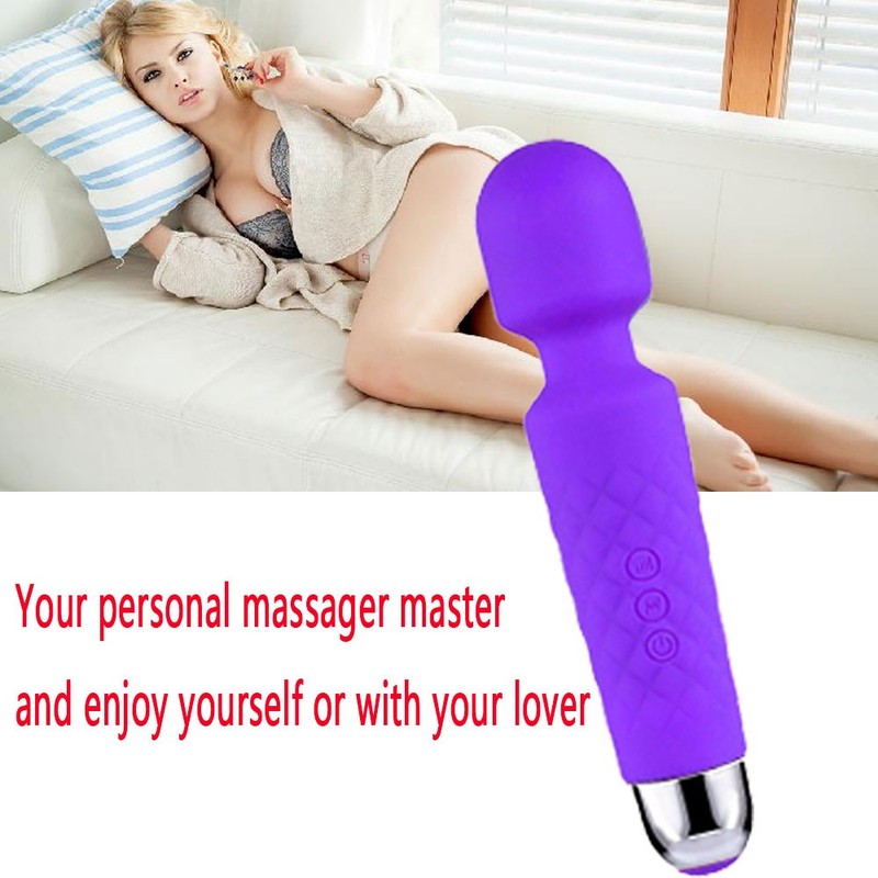 Multispeed Handheld Massager Vibrating Massage Full Body Cordless Therapy Motor gallery