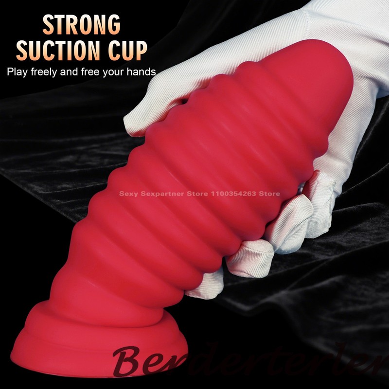 Big Spiral Ass ButtPlug Huge Thread Anal Plug Gode Dildos Anal Dilator Sex Toys gallery