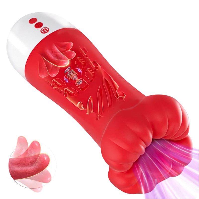 Automatic Masturbaters Cup Blowjob Male Stroker Sucking Vibrator Sex Toy for Men