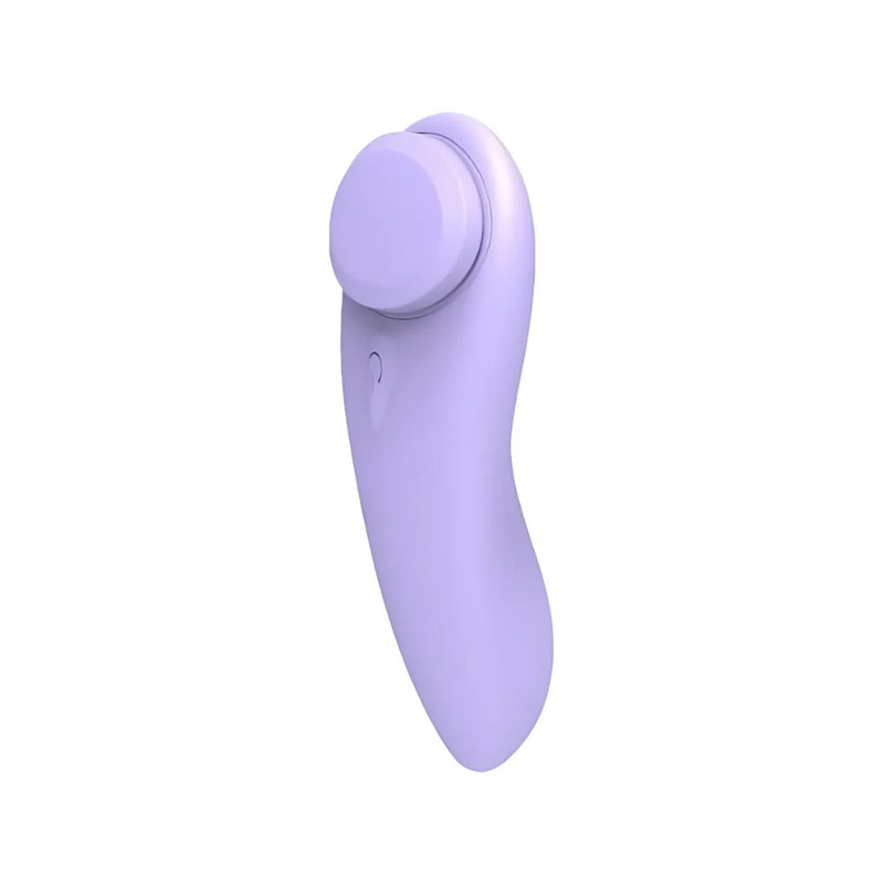 WEARABLE VIBRATOR ULTRA-THIN SEXUAL VIBRATOR W/ APP REMOTE CONTROL (PURPLE)
