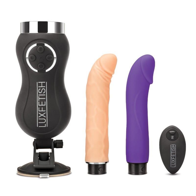 Lux Fetish Thrusting Remote-Controlled Rechargeable Compact Sex Machine gallery