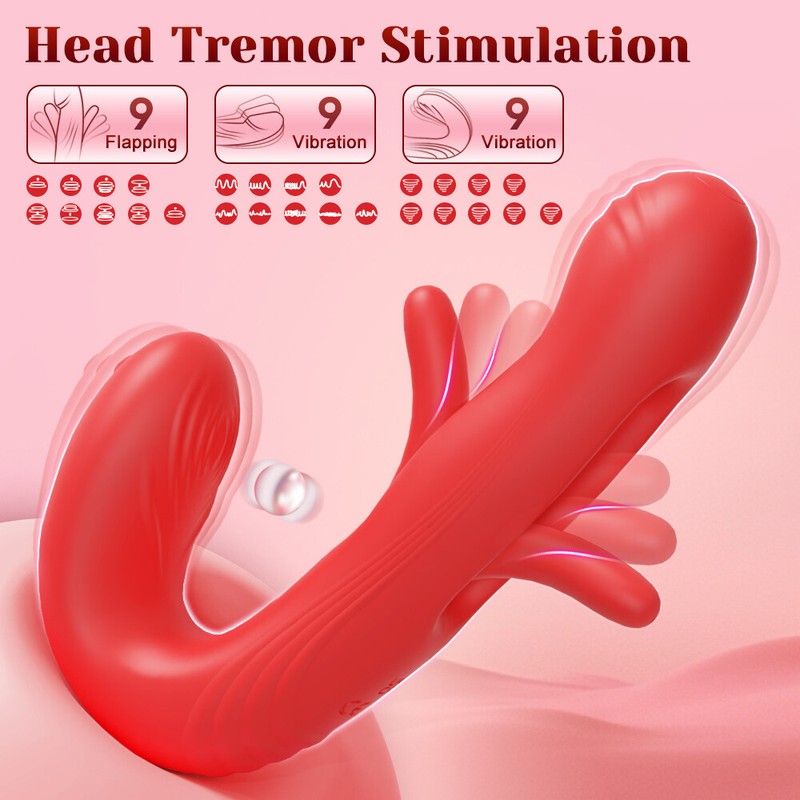 Patting Rabbit Vibrator Tapping G-spot Dildo Massager Flapping Sex Toy For Women gallery