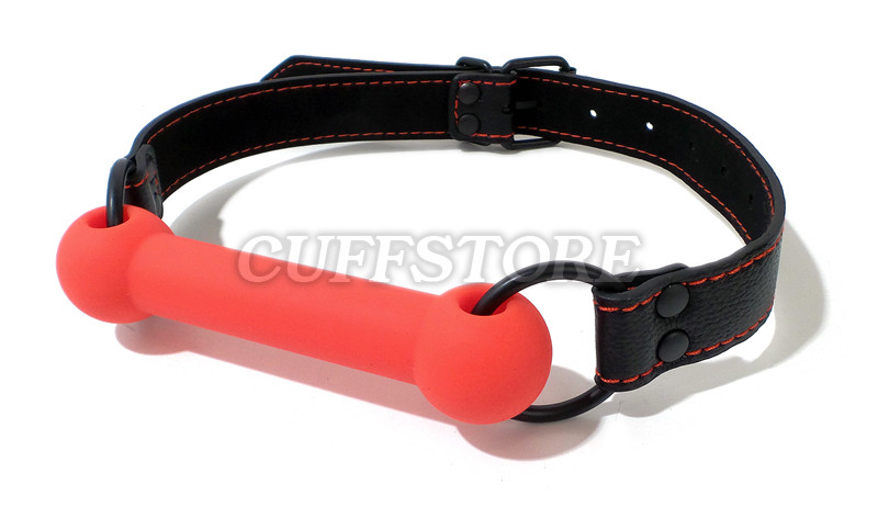 BDSM Bondage Silicone Red Open Mouth Bit Gag Horse Pony Submissive Roleplay
