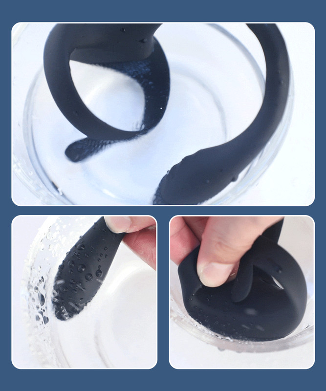 Vibrating Penis Cock Ring Prostate Stimulator Sex Toy For Men Couple Adjustable gallery