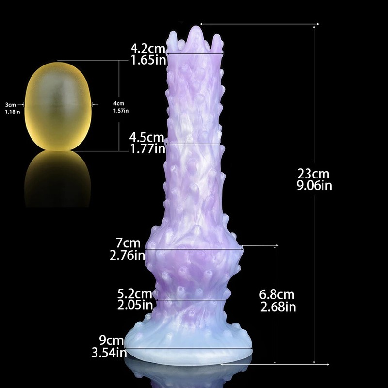 Lot Colors Fantasy Knot Ovipositor Lay Diy Gelatin Eggs Inflatable Dildos SexToy gallery