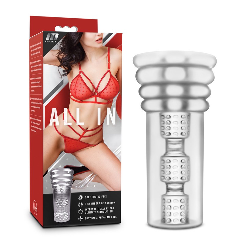 All In Clear – Male Masturbation Sleeve Stroker Masturbator Sex Toy