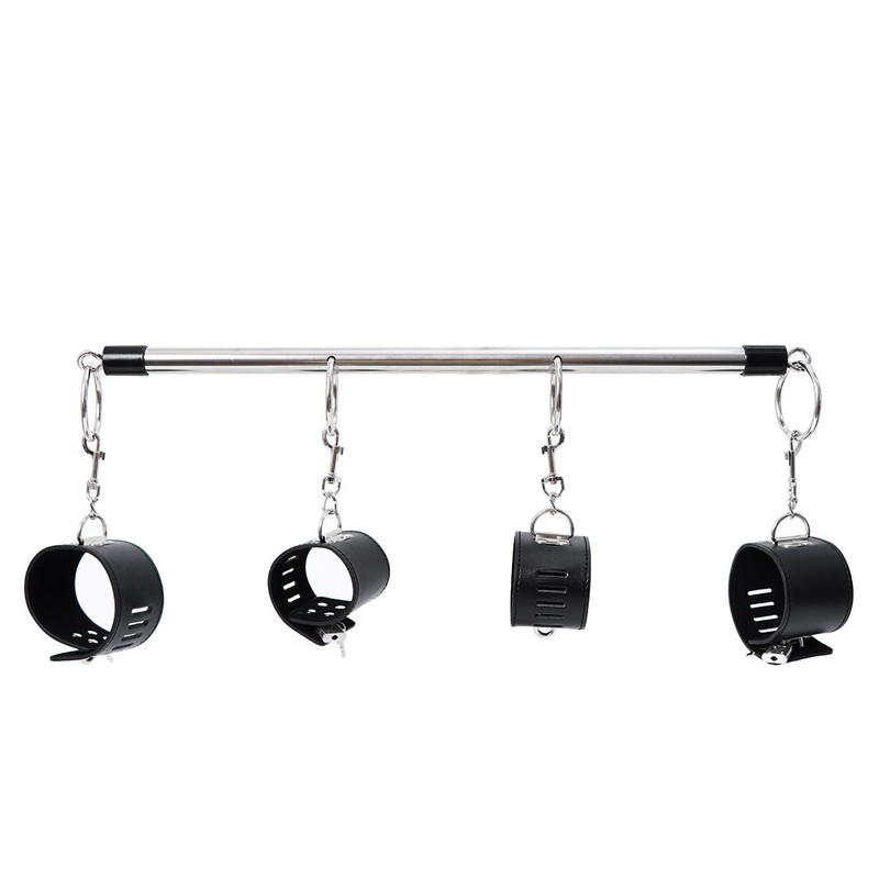 Open Leg Ankle Wrist Detachable Lockable Restraints Adjustable Cosplay Sex Toys