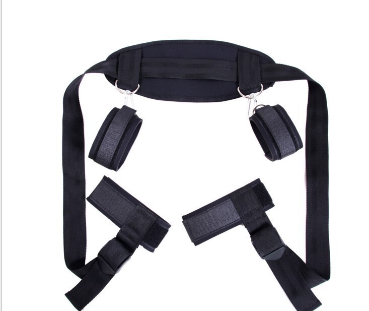 Bed Bondage Kit Hand Ankle Cuffs Restraint Straps Set Sex Play BDSM for Couples gallery