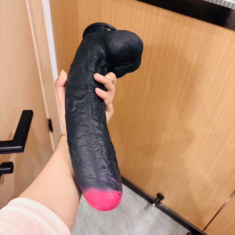 Silicone Realistic Dildo Soft Huge Penis Suction Big Dong Anal G-spot Sex Toys gallery