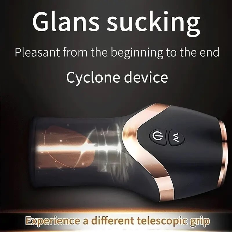 Male Automatic Pocket Pussy Masturbator Cup Stroker Sex Toy Handsfree Vibrator gallery