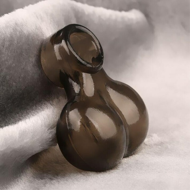 Male TPE Scrotum Pouch Ball Stretcher Delay Penis Ring Time Delay Ejaculation gallery