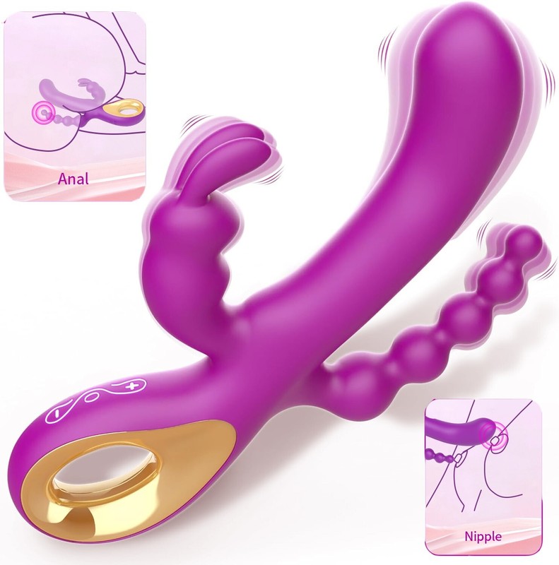 Realistic G Spot Vibrator Dildo Clit Massager Anal Stimulator Sex Toys for Women gallery