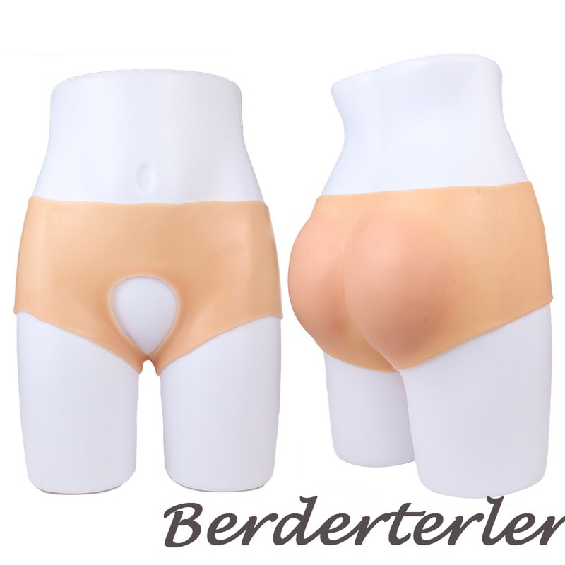 Silicone Hip Pants Buttocks Enhancer Seamless Underwear Panty Fake Ass Silicone gallery