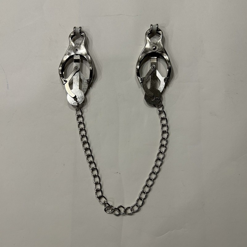 Luxury Japanese Clover Nipple Clamps Breast Play Stimulation Sex Toy