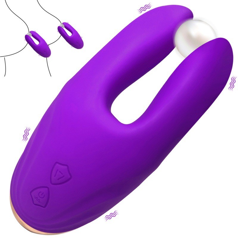 Massage device, vibrating clamp, self-pleasuring device, adult sex product gallery