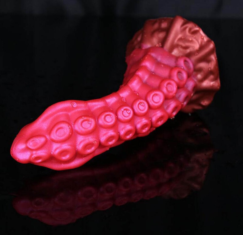 NEW Soft Silicone Tentacle Dildo Fantasy Dildo Anal Butt Plug Sex Toy Acc USA gallery