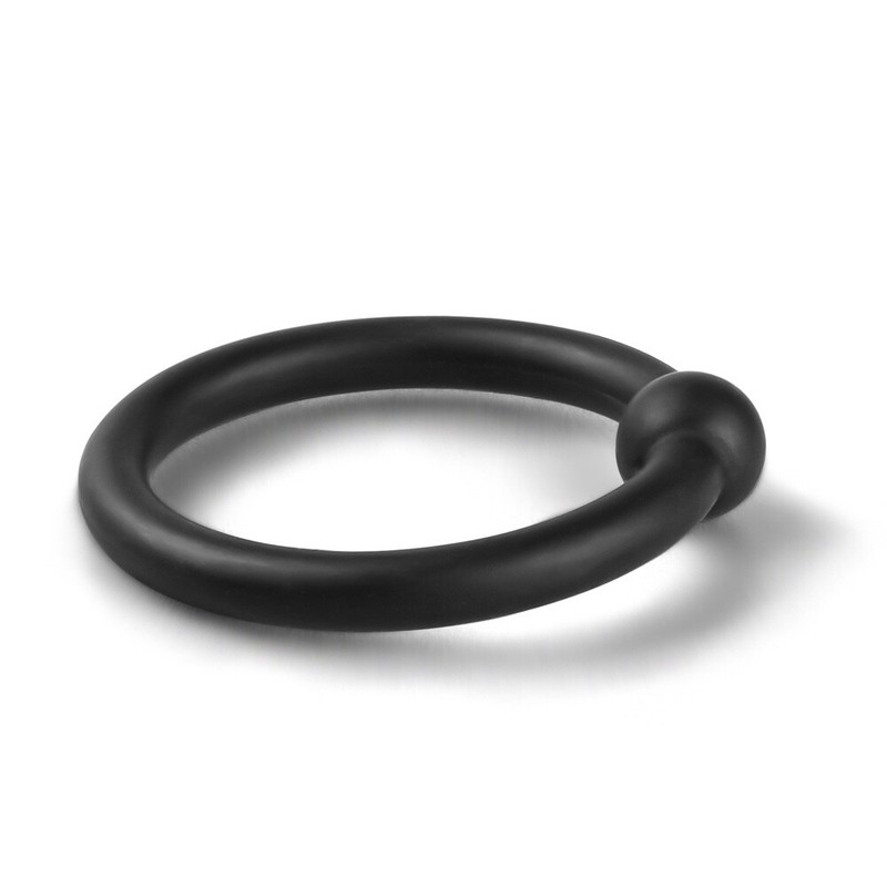 Silicone Bead Cock Ring (4 Count) Stay Hard Penis Enhancer Sex Toy for Men gallery