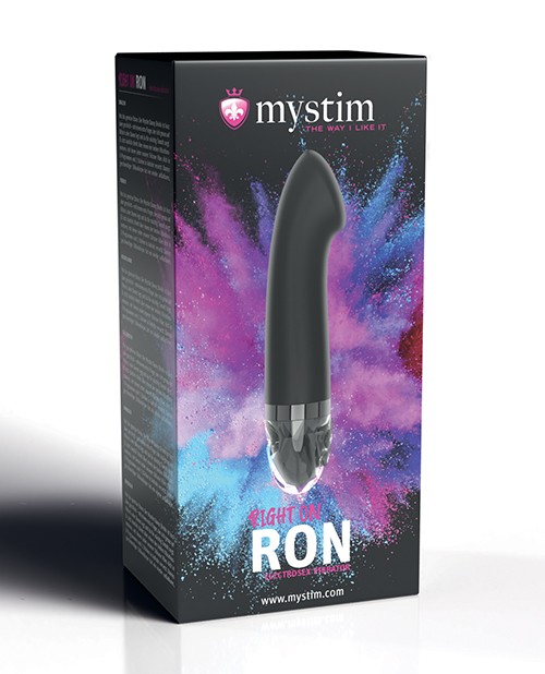 Mystim Right on Ron eStim G Vibrator – Black