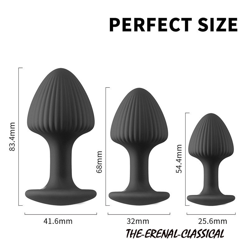 Silicone Anal Beads Plug Smooth Butt Soft Dildo Anus dilator massage Sex Toys gallery