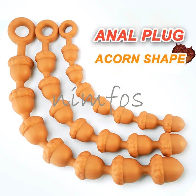 Anal Plug Silicone Plug Beads Love Toy for Women Love Beads Anal Plug Butt Plug gallery
