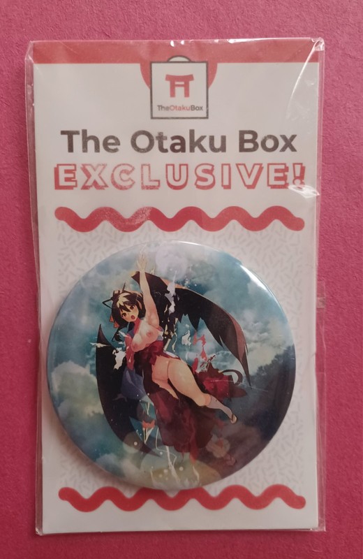 The Otaku Box Exclusive Anime Girl Pin! Sealed!