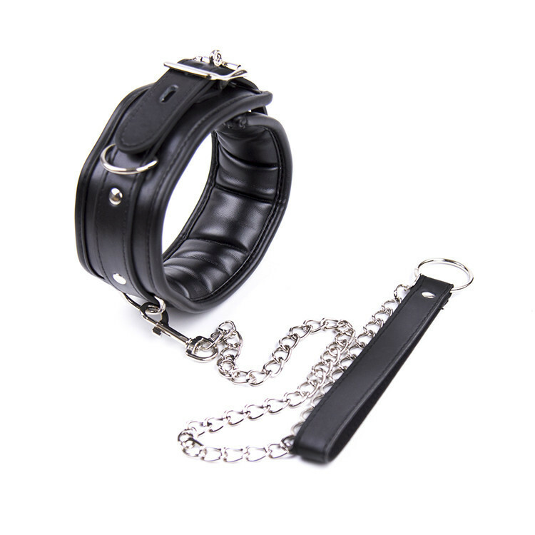 Sex Toys For Adult Handcuffs Wrist Neck Ankle Cuffs Open Leg Bar Bed Restraint gallery