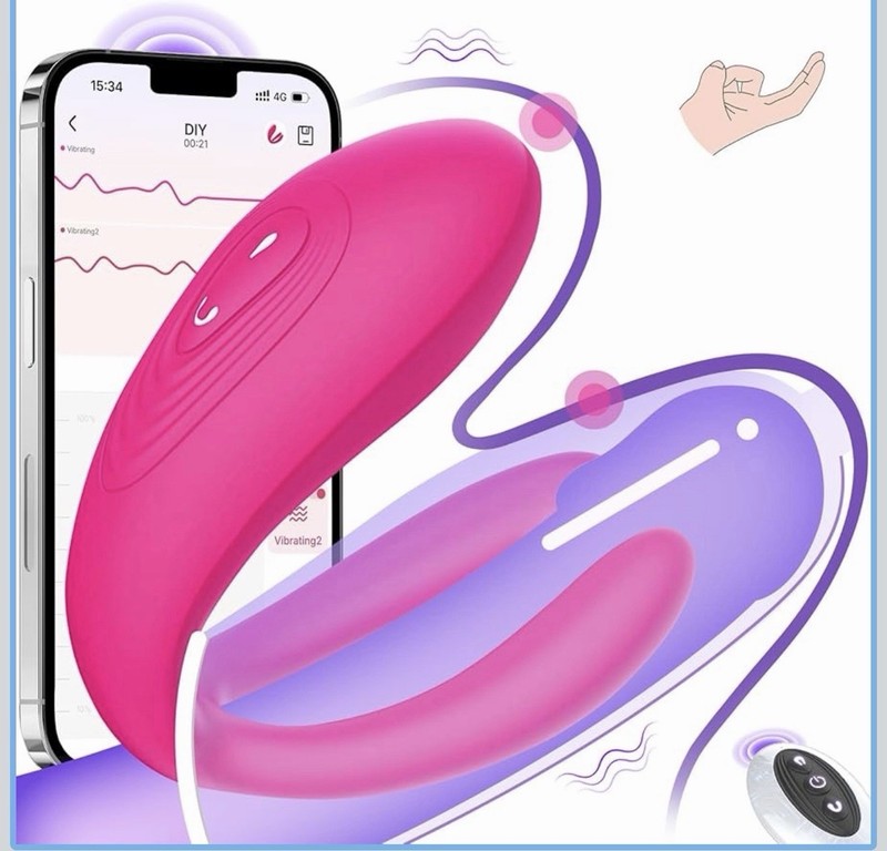 Wearable Remote Control Vibrator – BIG SHOCKED Adult Sex Toys for Women Couples