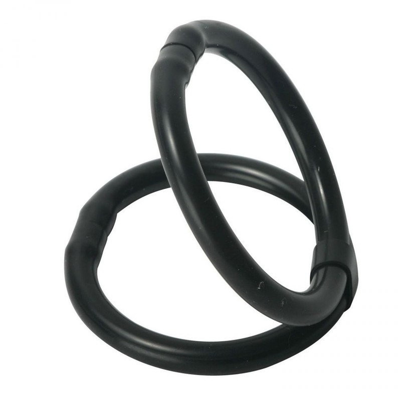 Easy Release Duo Premium Silicone Erection Enhancer Penis Cock Ring gallery