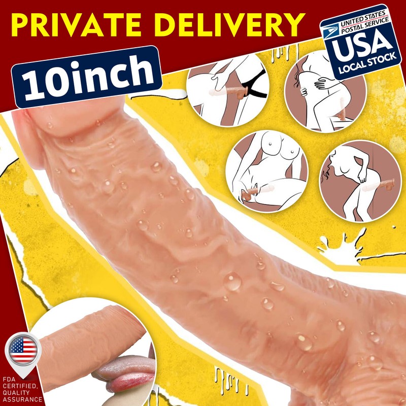 Diameter 2 Inch Huge Big Dildo Suction Cup Realistic Penis Dong G-spot Sex Toy
