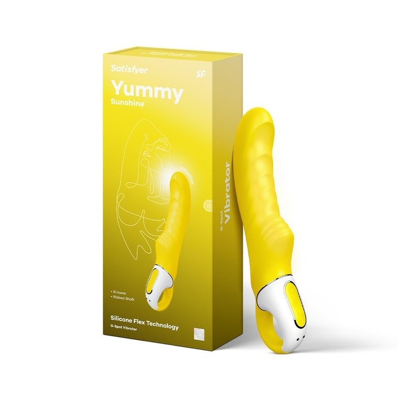Satisfyer Yummy Sunshine Vibrator Sex Toy | Adult Toys for Women | Best GSpot…