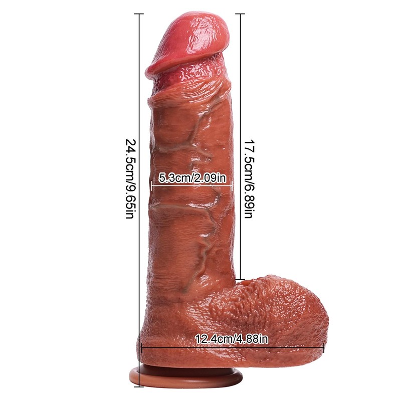 Realistic Thick Big Dildo Thrusting Vibrator Heating G-spot Sex Toys for Women gallery