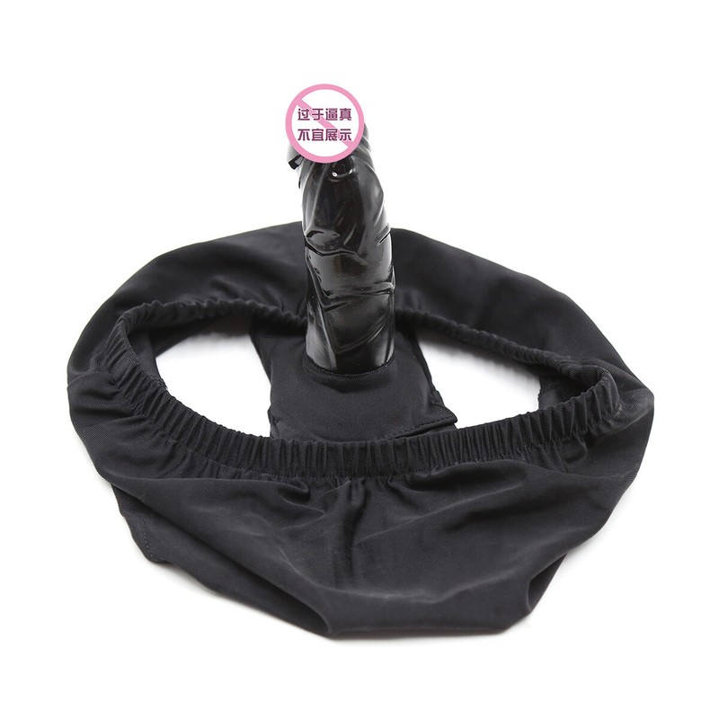 Bondage Chastity Panties Silicone Plug Strap Belt BDSM Underwear Restraint Adult gallery