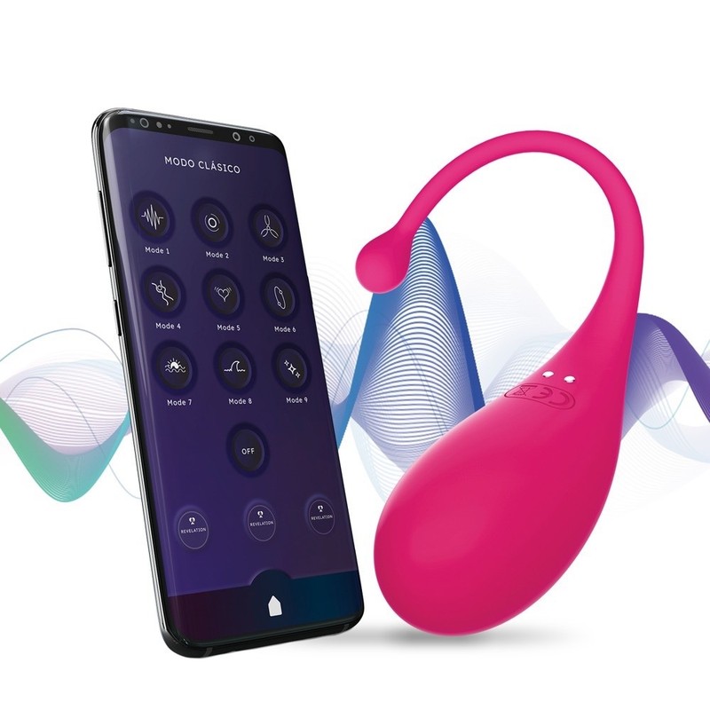 Adrien Lastic Palpitation Pink App Bullet Vibrator 9 Modes Silicone Waterproof gallery