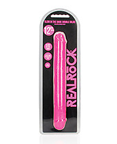 Shots Realrock 12" Double Dong Glow In The Dark gallery